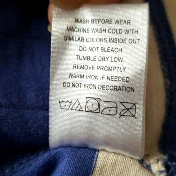 Rare Vintage Y2K Harajuku Lovers Nautical Striped Low Rise Skirt Size Large - Picture 12 of 14